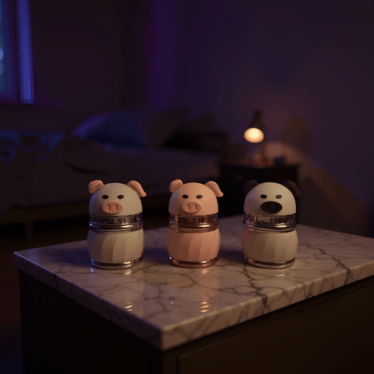 Piggy Puff Grinder – 4 - Layer Herb & Spice CrusherPiggy Puff Tobacco Grinder – 4 - Layer Herb & Spice CrusherPig grinders