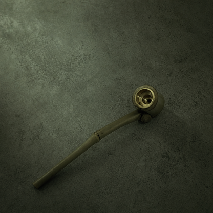 Natural Bamboo Smoking Pipe – Handmade Traditional Herb Pipe