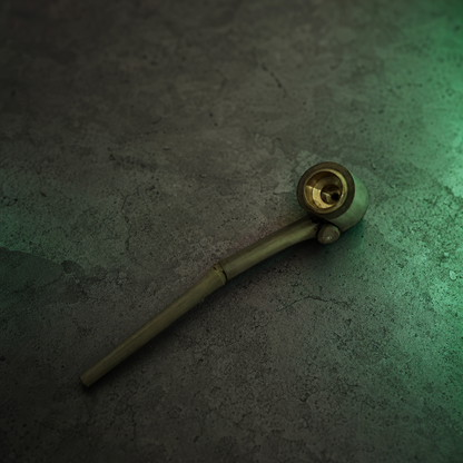 Natural Bamboo Smoking Pipe – Handmade Traditional Herb Pipe