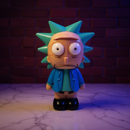 Mad Scientist Character Herb Grinder – Cartoon Style Metal Grinder