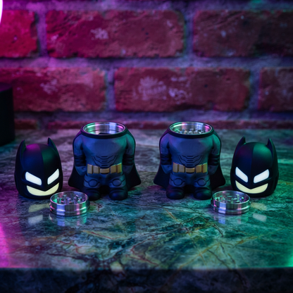 Dark Hero Character Herb Grinder – Superhero Style Metal Grinder