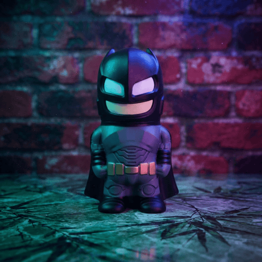Dark Hero Character Herb Grinder – Superhero Style Metal GrinderBatman Shape Grinder