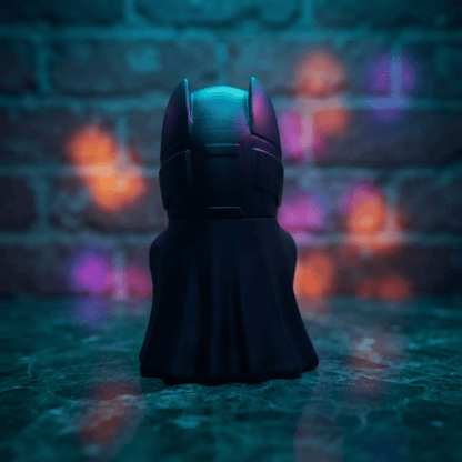 Dark Hero Character Herb Grinder – Superhero Style Metal GrinderBatman Shape Grinder