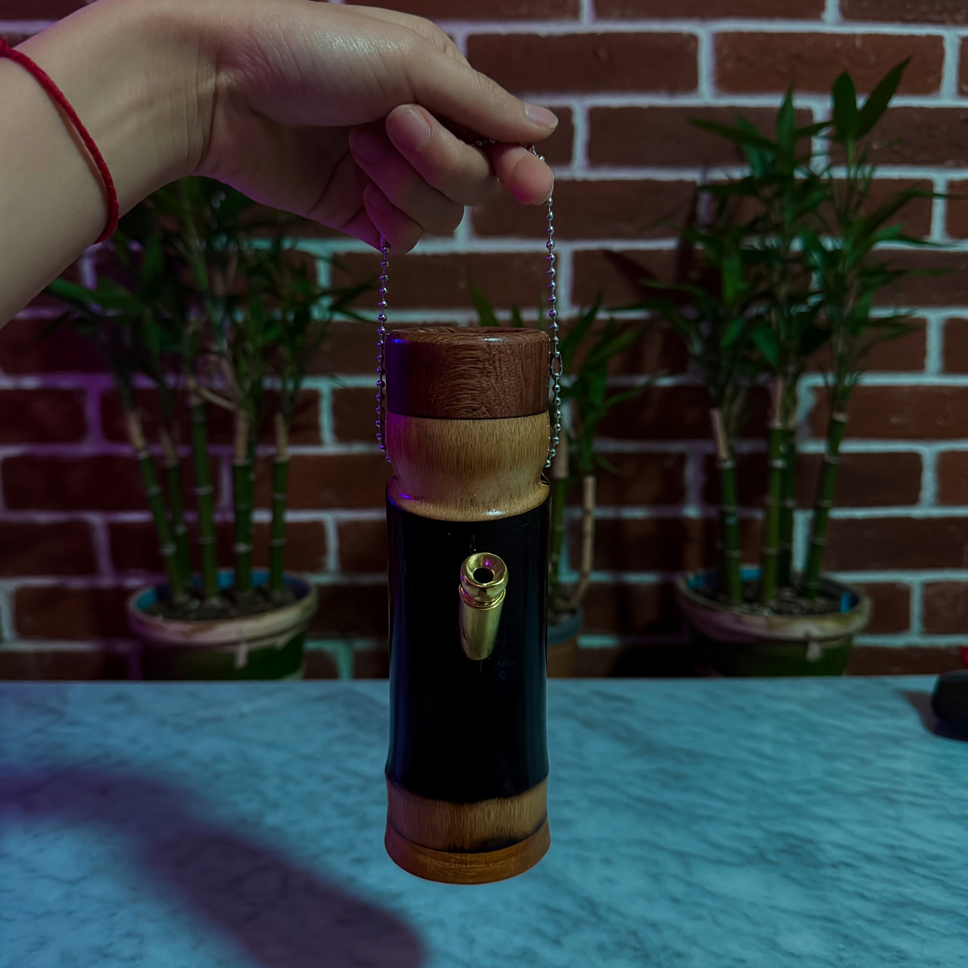 Eco-Friendly Bamboo Bong – Natural Water Pipe