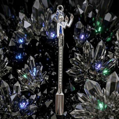 Galactic Scientist Metal Smoking Spoon – Cosmic Character Style Pipe ToolGalactic Scientist Metal Smoking Spoon – Cosmic Character Style Pipe Tool